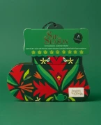 Festive Infusions 12 g Sip the Season — opakowanie na tle w kolorze produktu